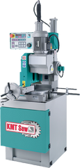 14" CNC automatic saw fully programmable; 4" round capacity; 4 x 7" rectangle capacity; ferrous cutting variable speed 13-89 rpm; 4HP 3PH 230/460V; 1900lbs - Exact Tool & Supply
