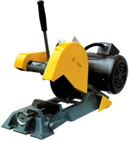 Abrasive Cut-Off Saw - #K8B-3; Takes 8" x 1/2" Hole Wheel (Not Included); 3HP; 3PH; 220/440V Motor - Exact Tool & Supply