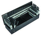 3IN1 HS ENG/MM JOB DRL SET BLK PTD - Exact Tool & Supply