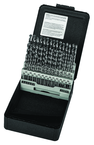 60 Pc. #1 - #60 Wire Gage HSS Bright Jobber Drill Set - Exact Tool & Supply