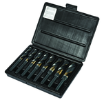 8 Pc. Cobalt Reduced Shank Drill Set - Exact Tool & Supply