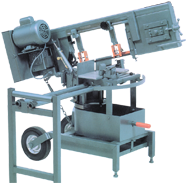 Horizontal Mitre Bandsaw - #1500; 7 x 11'' Capacity; 3/4HP; 1PH; 110V Motor - Exact Tool & Supply
