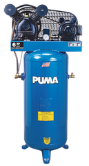Air Compressors - Model #PK6560V; 60 Gallon / Horizontal Tank; 6-1/2HP; 1PH; 230V Motor - Exact Tool & Supply