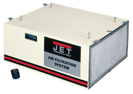 Jet Air Filtration - #AFS-5200; 800; 1200; & 1700 CFM; 1/3HP; 115V Motor - Exact Tool & Supply