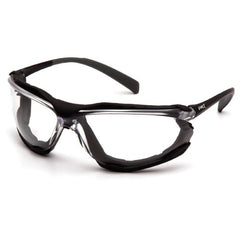 Proximitry Clear Anti-Fog Lens Black Frame Safety Glasses - Exact Tool & Supply