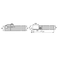12251783000 W TOOLHOLDER - Exact Tool & Supply