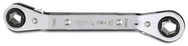 Proto® Offset Double Box Reversible Ratcheting Wrench 11 x 13 mm - 6 Point - Exact Tool & Supply