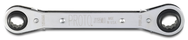 Proto® Double Box Reversible Ratcheting Wrench 15 x 17 mm - 12 Point - Exact Tool & Supply