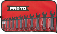 Proto® 11 Piece Black Oxide Short Combination Wrench Set - 12 Point - Exact Tool & Supply
