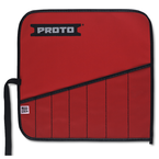 Proto® Red Canvas 6-Pocket Tool Roll - Exact Tool & Supply