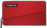 Proto® Red Canvas 17-Pocket Tool Roll - Exact Tool & Supply