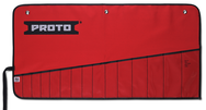 Proto® Red Canvas 14-Pocket Tool Roll - Exact Tool & Supply