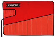 Proto® Red Canvas Tool Roll 18 Piece - Exact Tool & Supply