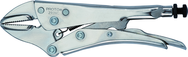 Proto® Nickel Chrome Locking Pliers - Straight Jaw 10" - Exact Tool & Supply