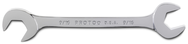 Proto® Full Polish Angle Open-End Wrench - 9/16" - Exact Tool & Supply