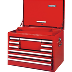 Proto® 440SS 27" Top Chest with Drop Front - 10 Drawer, Red - Exact Tool & Supply