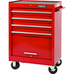 Proto® 440SS 27" Roller Cabinet - 4 Drawer, Red - Exact Tool & Supply