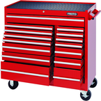 Proto® 440SS 41" Workstation - 15 Drawer, Red - Exact Tool & Supply