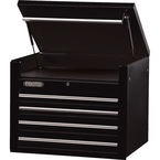 Proto® 450HS 34" Top Chest - 4 Drawer, Black - Exact Tool & Supply