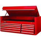 Proto® 450HS 66" Top Chest - 10 Drawer, Blue - Exact Tool & Supply
