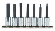 Proto® 3/8" Drive 7 Piece Hex Bit Set - Exact Tool & Supply