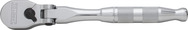 Proto® 1/4" Drive Flex Head Precision 90 Pear Head Ratchet Long 9"- Full Polish - Exact Tool & Supply