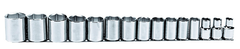 Proto® 1/2" Drive 15 Piece Socket Set - 6 Point - Exact Tool & Supply