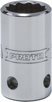 Proto® Tether-Ready 1/2" Drive Socket 15 mm - 12 Point - Exact Tool & Supply