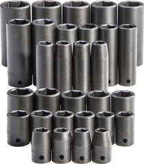 Proto® 1/2" Drive 30 Piece Impact Socket Set - Exact Tool & Supply