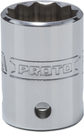 Proto® Tether-Ready 1/2" Drive Socket 21 mm - 12 Point - Exact Tool & Supply