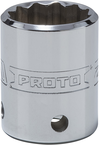 Proto® Tether-Ready 1/2" Drive Socket 23 mm - 12 Point - Exact Tool & Supply