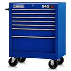 Proto® 440SS 27" Roller Cabinet - 7 Drawer, Blue - Exact Tool & Supply