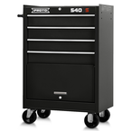 Proto® 440SS 27" Roller Cabinet - 4 Drawer, Black - Exact Tool & Supply