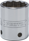 Proto® Tether-Ready 1/2" Drive Socket 27 mm - 12 Point - Exact Tool & Supply