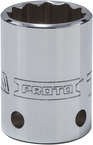 Proto® Tether-Ready 1/2" Drive Socket 7/8" - 12 Point - Exact Tool & Supply