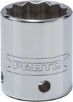 Proto® Tether-Ready 1/2" Drive Socket 1" - 12 Point - Exact Tool & Supply