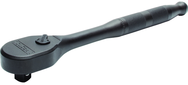 Proto® 1/2" Drive Precision 90 Pear Head Ratchet Standard 11"- Black Oxide - Exact Tool & Supply