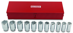 Proto® 3/4" Drive 11 Piece Deep Socket Set- 6 Point - Exact Tool & Supply