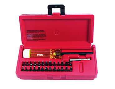 Proto® 28 Piece Magnetic Screwdriver Bit Set - Exact Tool & Supply