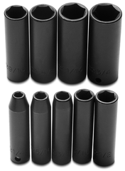 Proto® 3/8" Drive 9 Piece Deep Impact Socket Set - 6 Point - Exact Tool & Supply