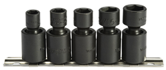 Proto® 3/8" Drive 5 Piece Universal Impact Socket Set - 6 Point - Exact Tool & Supply