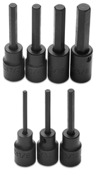 Proto® 3/8" Drive 7 Piece Hex Bit Impact Socket Set - Exact Tool & Supply