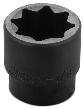 Proto® 1/2" Drive Impact Socket 1-1/16" - 8 Point - Exact Tool & Supply