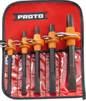 Proto® Tether-Ready 5 Piece Cold Chisel Set - Exact Tool & Supply