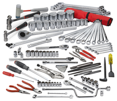 Proto® 92 Piece Heavy Equipment Set With Top Chest J442715-6RD-D - Exact Tool & Supply