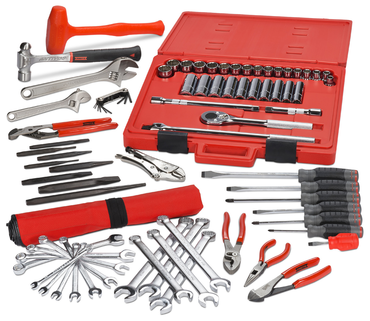 Proto® 77 Piece Metric Starter Set With Tool Box J9969-NA - Exact Tool & Supply