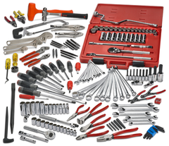 Proto® 157 Piece Metric Intermediate Set With Top Chest J442719-8RD - Exact Tool & Supply