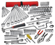 Proto® 126 Piece Starter Maintenance Set With Top Chest J442719-8RD - Exact Tool & Supply