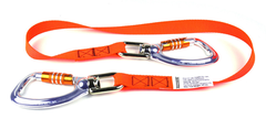 Proto® Web Lanyard With 2 Triple Lock Carabiners - 40 lb. - Exact Tool & Supply