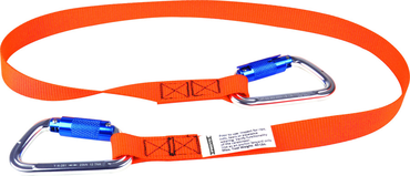 Proto® Web Lanyard With Triple Lock Carabiner - 40 lb. - Exact Tool & Supply